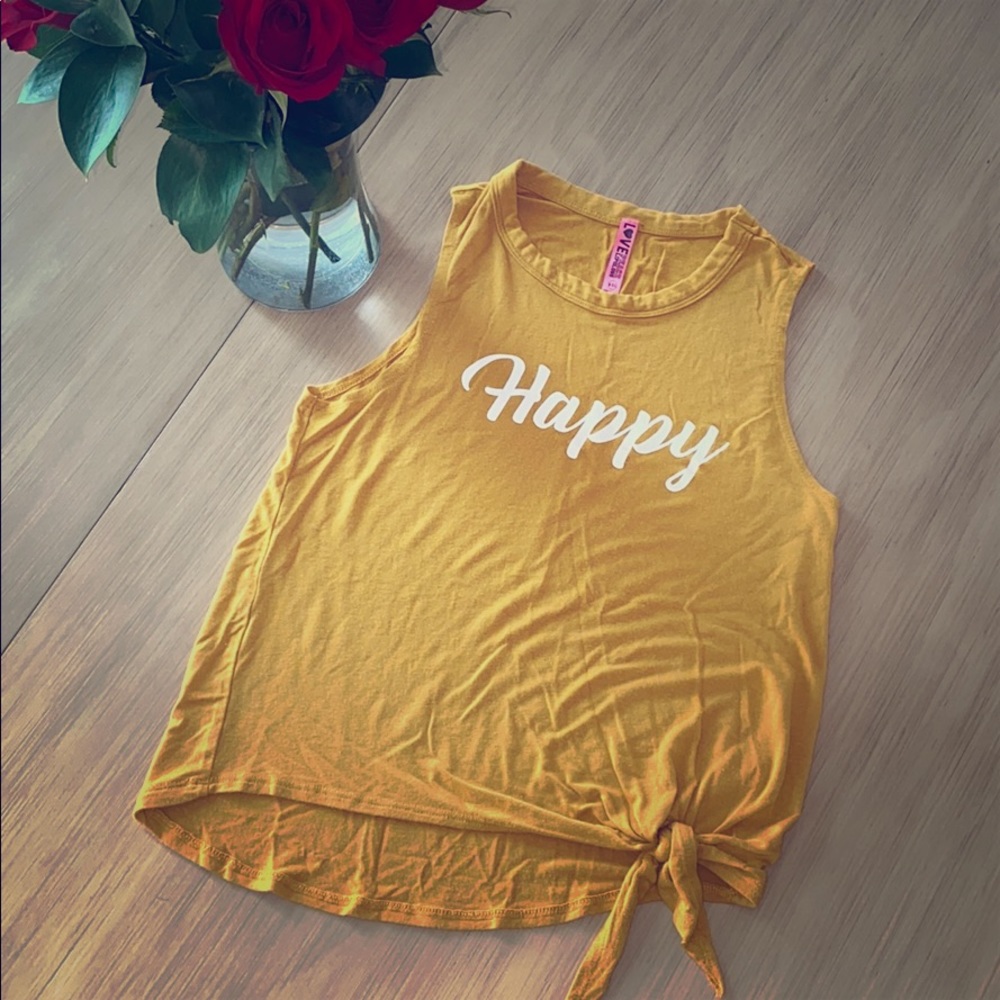 Tied Tank Top.